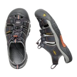 Keen Men's Newport H2 Sandal - India Ink/Rust - Regular (D) -EveryShoes Shop 1001931 PLD large