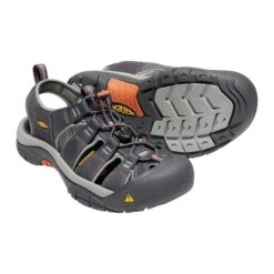 Keen Men's Newport H2 Sandal - India Ink/Rust - Regular (D) -EveryShoes Shop 1001931 PPS large