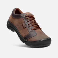 Keen Men's Austin Casual Shoes - Chocolate Brown- Regular (D) -EveryShoes Shop 1007722 3Q PDP