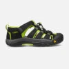 Keen Little Kids' Newport H2 Sandal - Black/Lime Green -EveryShoes Shop 1009942 P PDP