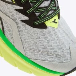 Diadora Men's Nucleo Running Shoe - Silver/Black/Yellow Fl DD - Regular (D) -EveryShoes Shop 101 1 6b2ac7af a497 4d21 b902 6750d0402131