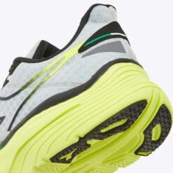 Diadora Men's Nucleo Running Shoe - Silver/Black/Yellow Fl DD - Regular (D) -EveryShoes Shop 101 2 2ee13548 a879 4f70 bc12 7b7ff248d305