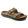 Birkenstock Men's Arizona Rugged Sandal - Faded Khaki - Regular -EveryShoes Shop 1018463