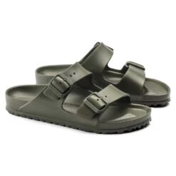 Birkenstock Arizona EVA Sandal - Khaki- Regular/Wide -EveryShoes Shop 1019152 pair f60089ec f5b3 4d58 926d d0a6a1b20afb