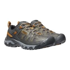 Keen Men's Targhee Vent Trail Shoe - Raven/Bronze Brown - Regular (D) -EveryShoes Shop 1020743 PLA large