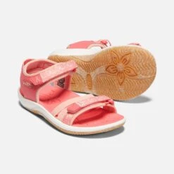 Keen Little Kids' Verano Sandal - Dubarry/Peach Pearl -EveryShoes Shop 1024827 PPS PDP 1
