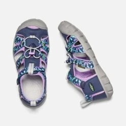Keen Big Kids' Seacamp II CNX Sandal - Black Iris/African Violet 9 Keen Big Kids' Seacamp II CNX Sandal - Black Iris/African Violet -EveryShoes Shop 1025149 PLD PDP 1