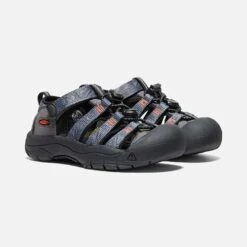 Keen Little Kids' Newport H2 Sandal - Steel Grey/Black 10 Keen Little Kids' Newport H2 Sandal - Steel Grey/Black -EveryShoes Shop 1026268 PLA PDP 1