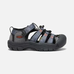 Keen Little Kids' Newport H2 Sandal - Steel Grey/Black