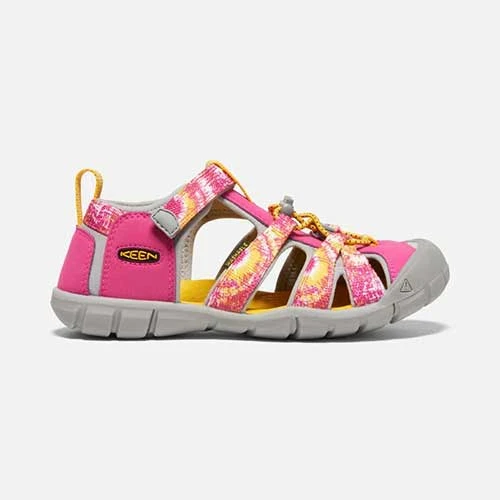 Big Kids' Seacamp II CNX Sandal - Multi/Keen Yellow 3 Big Kids' Seacamp II CNX Sandal - Multi/Keen Yellow