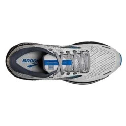 BROOKS Men's Adrenaline GTS 22 Running Shoe- Oyster/India Ink/Blue - Wide (2E) 10 BROOKS Men's Adrenaline GTS 22 Running Shoe- Oyster/India Ink/Blue - Wide (2E) -EveryShoes Shop 110366 023 O Adrenaline GTS 22
