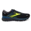 BROOKS Men's Adrenaline GTS 22 Running Shoe- Black/Blue/Nightlife- Regular (D) -EveryShoes Shop 110366 069 L Adrenaline GTS 22