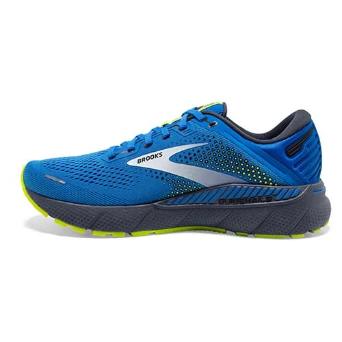 BROOKS Men's Adrenaline GTS 22 Running Shoe - Blue/India Ink/Nightlife - Regular (D) 4 BROOKS Men's Adrenaline GTS 22 Running Shoe - Blue/India Ink/Nightlife - Regular (D) - Image 2