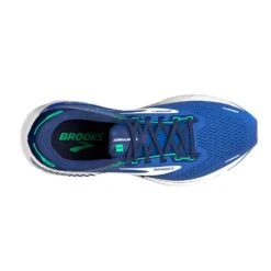 BROOKS Men's Adrenaline GTS 22 Running Shoe - Surf The Web/Blue/Irish Green - Regular (D) -EveryShoes Shop 110366 469 O Adrenaline GTS 22 1