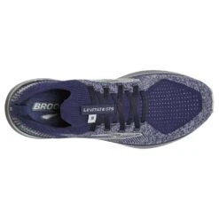 BROOKS Men's Levitate StealthFit 5 Running Shoe - Peacoat/Grey- Regular (D) -EveryShoes Shop 110373 468 o levitate stealthfit gts 5 mens energy return running shoe