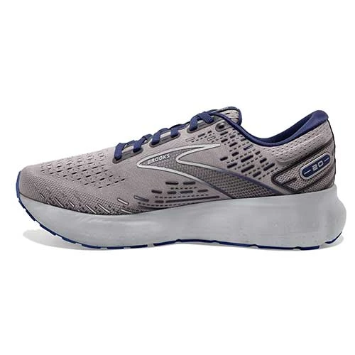 BROOKS Men's Glycerin 20 Running Shoe - Alloy/Grey/Blue Depths - Regular (D) 4 BROOKS Men's Glycerin 20 Running Shoe - Alloy/Grey/Blue Depths - Regular (D) - Image 2