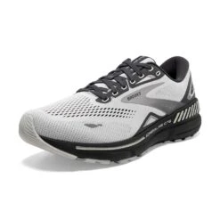 BROOKS Men's Adrenaline GTS 23 Running Shoe- Oyster/Ebony/Alloy- Regular (D) 11 BROOKS Men's Adrenaline GTS 23 Running Shoe- Oyster/Ebony/Alloy- Regular (D) -EveryShoes Shop 110391 065 Z Adrenaline GTS 23