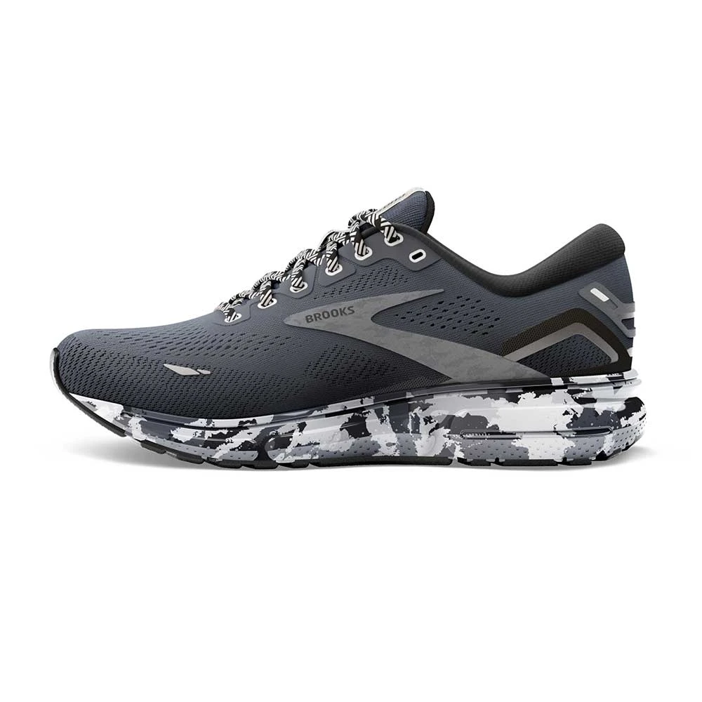 BROOKS Men's Ghost 15 Running Shoe - Ebony/Black/Oyster - Regular (D) 4 BROOKS Men's Ghost 15 Running Shoe - Ebony/Black/Oyster - Regular (D) - Image 2