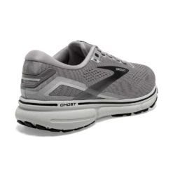 BROOKS Men's Ghost 15 Running Shoe - Alloy/Oyster/Black- Narrow (B) -EveryShoes Shop 110393 098 H Ghost 15 1a63b65f e954 4f74 9d28 b10828d9b2b6