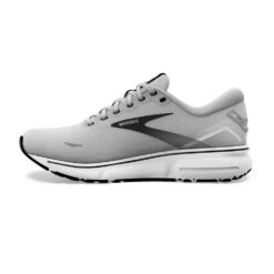 BROOKS Men's Ghost 15 Running Shoe- Alloy/Oyster/Black- Regular (D) -EveryShoes Shop 110393 098 M Ghost 15