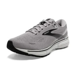 BROOKS Men's Ghost 15 Running Shoe - Alloy/Oyster/Black- Narrow (B) -EveryShoes Shop 110393 098 Z Ghost 15