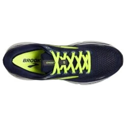 BROOKS Men's Ghost 15 Running Shoe - Peacoat/Nightlife/Grey -EveryShoes Shop 110393 429 O Ghost 15