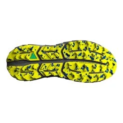 BROOKS Men's Cascadia 17 Trail Running Shoe - Blue/Surf The Web/Sulphur - Regular (D) -EveryShoes Shop 110403 416 S Cascadia 17