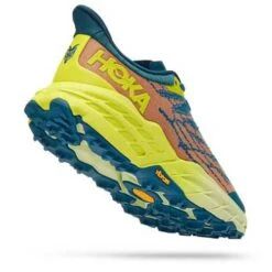 Hoka Men's Speedgoat 5 Trail Shoes - Blue Coral/Evening Primrose - Regular (D) -EveryShoes Shop 1123157 BCEP 3