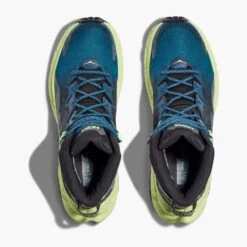 Hoka Men's Trail Code GTX Hiking Boot- Blue Graphite/Blue Coral -EveryShoes Shop 1123165 BGBCR 2