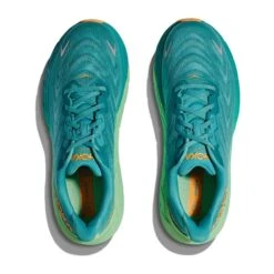 Hoka Men's Arahi 6 Running Shoe - Ocean Mist/Lime Glow - Regular (D) -EveryShoes Shop 1123194 OMLG 2