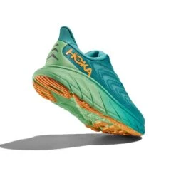 Hoka Men's Arahi 6 Running Shoe - Ocean Mist/Lime Glow - Regular (D) -EveryShoes Shop 1123194 OMLG 4