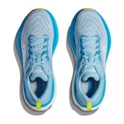 Hoka Men's Bondi 8 Running Shoe - Airy Blue/Diva Blue - Wide (2E) -EveryShoes Shop 1123202 ABDB 2