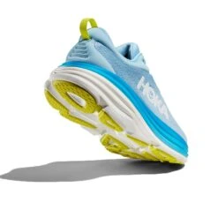 Hoka Men's Bondi 8 Running Shoe - Airy Blue/Diva Blue - Wide (2E) -EveryShoes Shop 1123202 ABDB 4