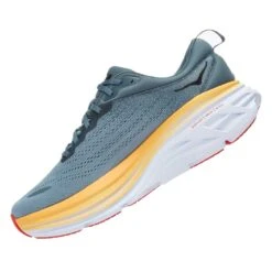 Hoka Men's Bondi 8 Running Shoes- Goblin Blue/Mountain Spring- Wide (2E) -EveryShoes Shop 1123202 GBMS 4 266f8c61 dec2 411e a891 f3faadd41515