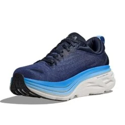 Hoka Men's Bondi 8 Running Shoe - Outer Space/All Aboard - Regular (D) -EveryShoes Shop 1123202 OSAA 3