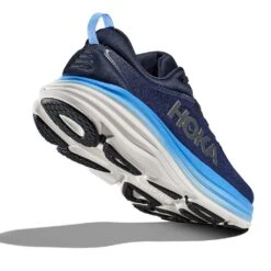 Hoka Men's Bondi 8 Running Shoe - Outer Space/All Aboard - Regular (D) -EveryShoes Shop 1123202 OSAA 4