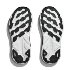 Hoka Men's Clifton 9 Running Shoe - Black/White -EveryShoes Shop 1127895 BWHT 7
