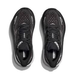 Hoka Men's Clifton 9 Running Shoe- Black/White - Wide (2E) -EveryShoes Shop 1127896 BWHT 2 3c7a0e7f 0709 4f53 b81f 916f2ddf1d76