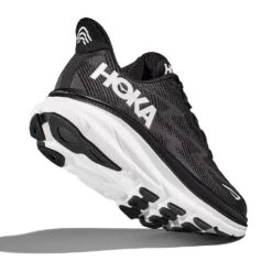 Hoka Men's Clifton 9 Running Shoe- Black/White - Wide (2E) -EveryShoes Shop 1127896 BWHT 4 59524f32 019b 449c 9200 86ed5a12aebe