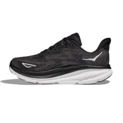 Hoka Men's Clifton 9 Running Shoe- Black/White - Wide (2E) -EveryShoes Shop 1127896 BWHT 8 5b4b1dd9 306e 4e18 97c0 b16f19932138