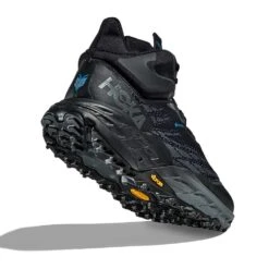 Hoka Men's Speedgoat 5 Mid GTX Running Shoe - Black/Black -EveryShoes Shop 1127918 BBLC 4