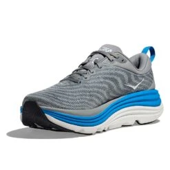 Hoka Men's Gaviota 5 Running Shoe - Limestone/Diva Blue - Regular (D) -EveryShoes Shop 1134234 LDVB 3 ed3ade9a ae39 4fc3 88be ef5da09c6cbc