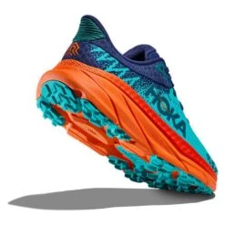 Hoka Men's Challenger ATR 7 Trail Running Shoe - Ceramic/Vibrant Orange- Regular (D) -EveryShoes Shop 1134497 CVOR 4