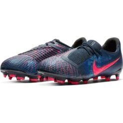 Nike Jr Phantom Venom Elite FG Soccer Cleat - Obsidian/White/Black -EveryShoes Shop AO0401 440 PHCFH001 JPG HEI 875 WID 875