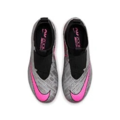 Youth Nike Jr. Zoom Mercurial Superfly 9 Pro XXV FG Soccer Cleats - Metallic Silver/Hyper Pink - Regular (D) -EveryShoes Shop AURORA FJ2034 060 PHCTH001 2000 1