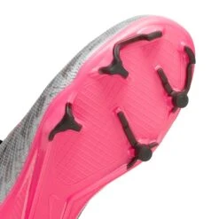Youth Nike Jr. Zoom Mercurial Superfly 9 Pro XXV FG Soccer Cleats - Metallic Silver/Hyper Pink - Regular (D) -EveryShoes Shop AURORA FJ2034 060 PHSUD001 2000 1