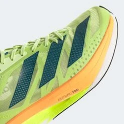 ADIDAS Unisex ADIZERO Adios Pro 2 - Pulse Lime/Real Teal/Flash Orange-Regular (D) -EveryShoes Shop Adizero Adios Pro 2.0 Shoes Green GX3124 41 detail