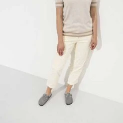 Birkenstock Boston Shearling - Stone - Regular/Wide -EveryShoes Shop BostonShearling Stone 4