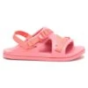 Chaco Big Kids' Chillos Sport Sandals - Rose 2 Chaco Big Kids' Chillos Sport Sandals - Rose -EveryShoes Shop CHAK JCH180330 051220 S21 000
