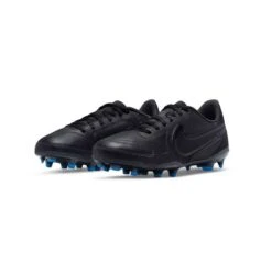 Youth Nike Jr. Tiempo Legend 9 Club MG Soccer Shoe -Black/White -EveryShoes Shop DA1331 001 PHCFH001